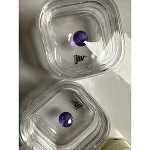 JTV Jewelry Television Purple Loose Gemstones Sri Lanka Faceted Lot